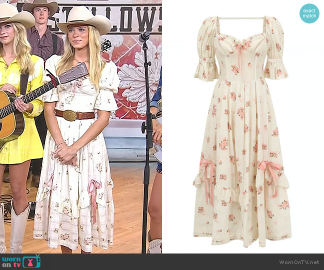 Lacemade Rose's Smile Corset Dress ? worn by Lily Castellow on Today