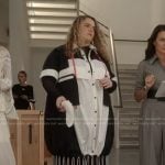 Lela’s black and white dress on And Just Like That