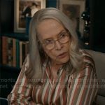 Madeline’s striped button down shirt on Matlock