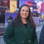 Nikki Battiste’s green coat on CBS Mornings