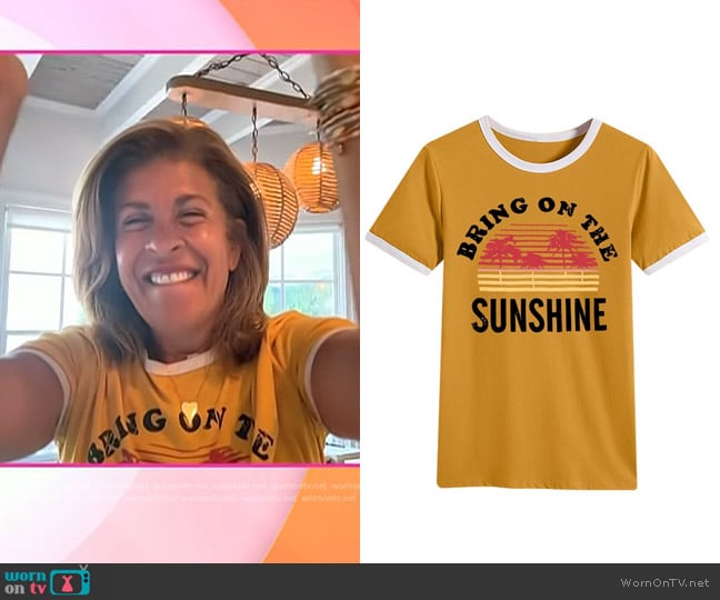no details available worn by Hoda Kotb on Today