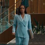 Olympia’s light blue suit on Matlock