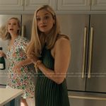 Penny’s green pleated halter dress on We Were Liars