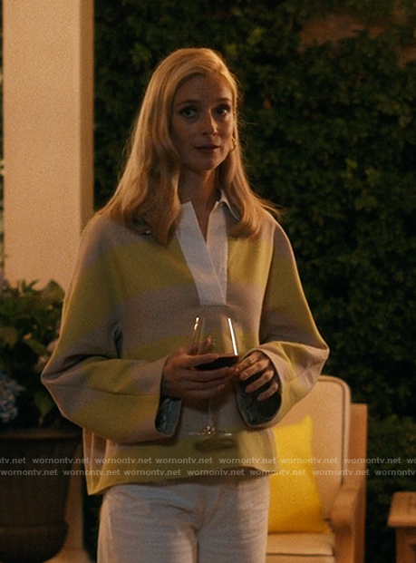 Penny’s striped sweatshirt on We Were Liars
