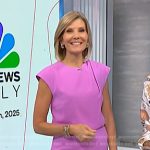 Kate’s pink cap sleeve dress on NBC News Daily