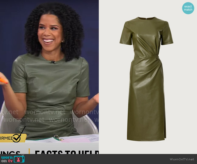 Shoshanna Rhea Dress worn by Adriana Diaz on CBS Mornings