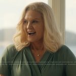 Tipper’s green wrap dress on We Were Liars