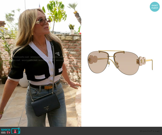 Versace 148693 Gold worn by Tamra Judge on The Real Housewives of Orange County