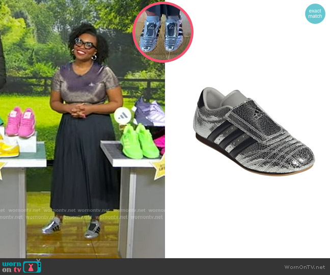 Adidas Taekwondo Sneaker worn by Jessica Cruel on Good Morning America