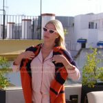 Alexia’s red striped pajamas on The Real Housewives of Miami