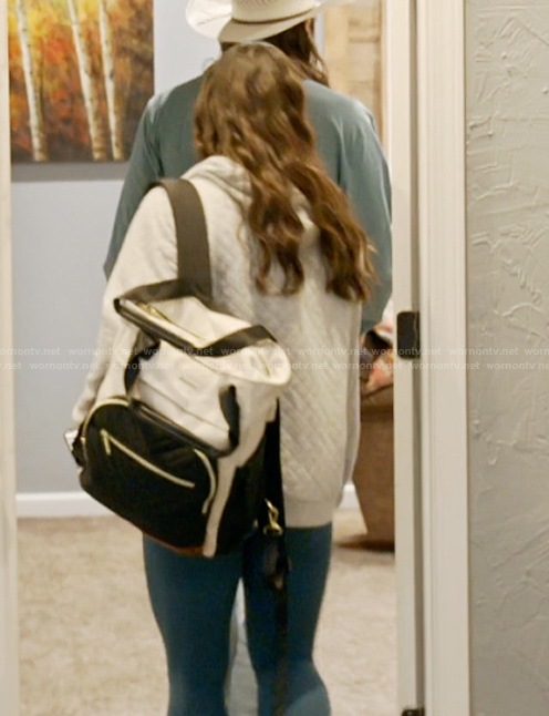 Alli’s backpack on The McBee Dynasty Real American Cowboys