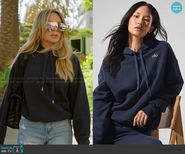 Alo Accolade Hoodie worn by Tamra Judge on The Real Housewives of Orange County