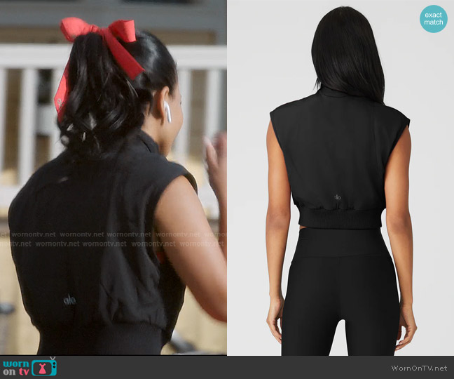 Alo Yoga In Motion Vest worn by Jackie Howard (Nikki Rodriguez) on My Life with the Walter Boys