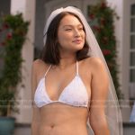 Belly’s white bow print bikini on The Summer I Turned Pretty