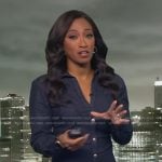 Brittany's denim shirtdress on Good Morning America