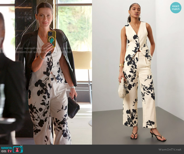 Carolina K Rebekka Top worn by Julia Lemigova (Julia Lemigova) on The Real Housewives of Miami