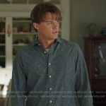Conrad’s blue button down shirt on The Summer I Turned Pretty