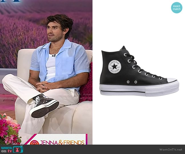 Converse Chuck 70 Leather Shoes worn by KJ Apa on Today