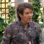 Danny’s abstract print shirt on The Young and the Restless