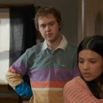 Danny’s multicolor rugby polo shirt on My Life with the Walter Boys