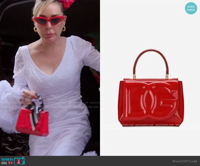 Dolce & Gabbana DG Logo Top-handle Bag worn by Marysol Patton (Marysol Patton) on The Real Housewives of Miami
