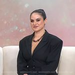 Donna’s black blazer on Today