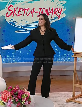 Donna’s black blazer on Today