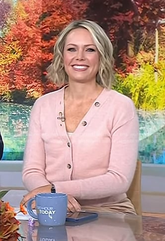 Dylan’s pink cardigan on Today