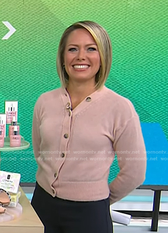 Dylan’s pink cardigan on Today