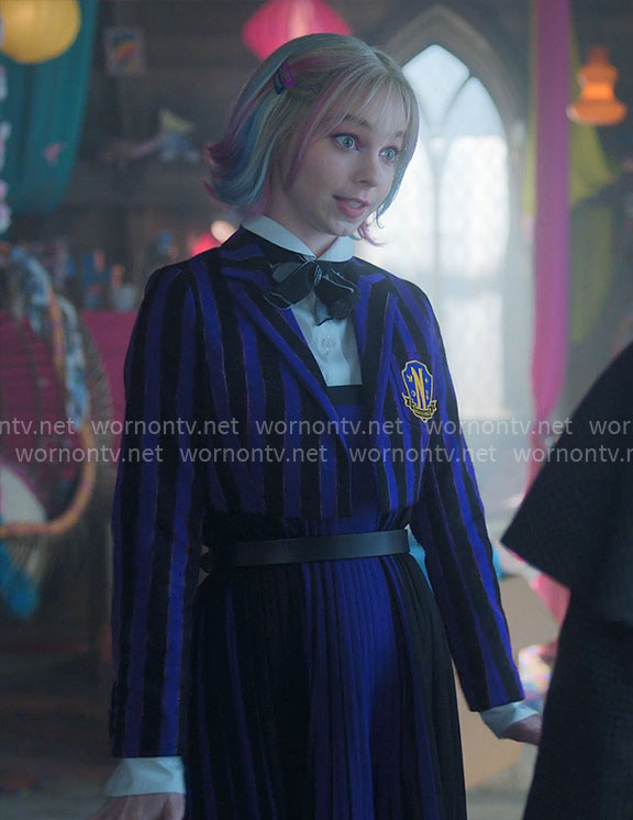 Enid’s school uniform on Wednesday