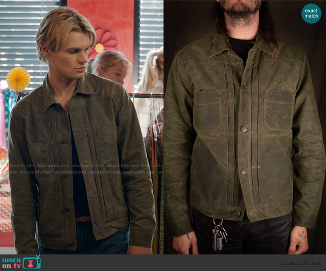 Freenote Cloth Cloth Riders Jacket worn by Cole Walter (Noah LaLonde) on My Life with the Walter Boys