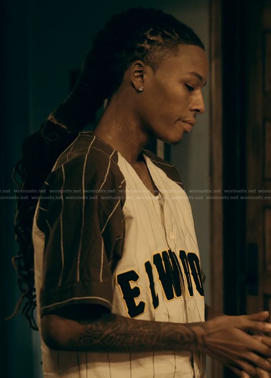 Jake’s Elwood baseball jersey on The Chi