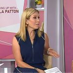 Jill’s navy half-zip jumpsuit on Today