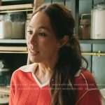 Joanna Gaines’s red polo sweater on Today