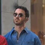 Kevin Jonas’s denim shirt on Today