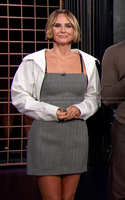 Keltie’s layered mini dress on E! News