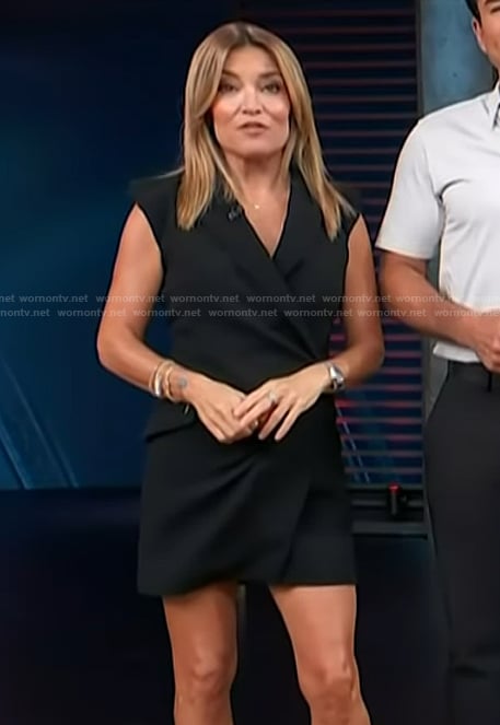 Kit’s wrap dress on Access Hollywood