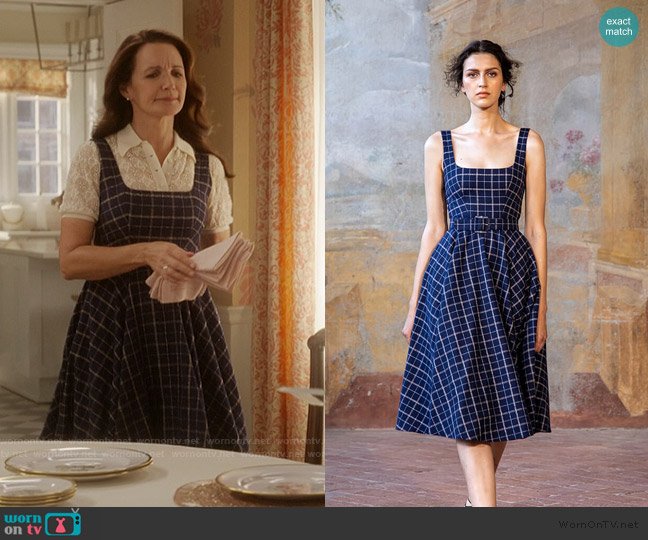 Lena Hoschek Sophisticate Dress worn by Charlotte York (Kristin Davis) on And Just Like That
