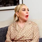 Marysol’s beige print robe on The Real Housewives of Miami