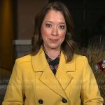 Mireya Villarreal’s yellow coat on CBS Mornings