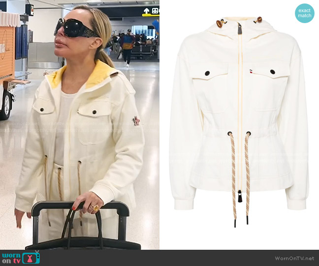 Moncler Grenoble Zip-up Hoodie worn by Marysol Patton (Marysol Patton) on The Real Housewives of Miami