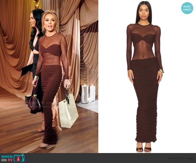 Nookie Eclipse Gown worn by Tamra Judge on The Real Housewives of Orange County