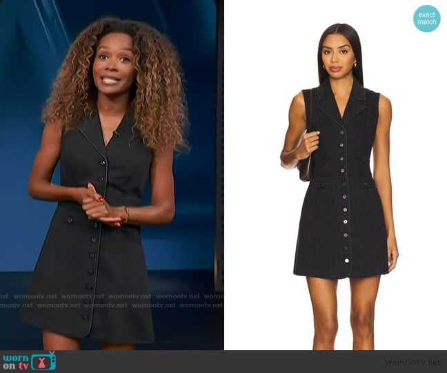 Paige Vida Dress worn by Zuri Hall on Access Hollywood