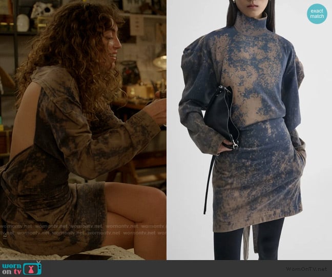 Phoebe Philo Tie Dye Dress worn by Lisette (Katerina Tannenbaum) on And Just Like That