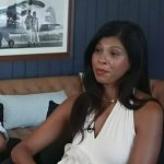 Michelle Cordeiro Grant’s print wide-leg pants on Today