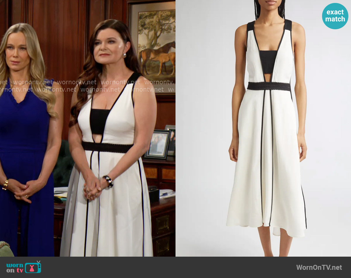 Reiss Valencia Dress worn by Katie Logan (Heather Tom) on The Bold and the Beautiful