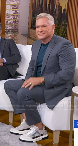 Sam Champion’s sneakers on Good Morning America