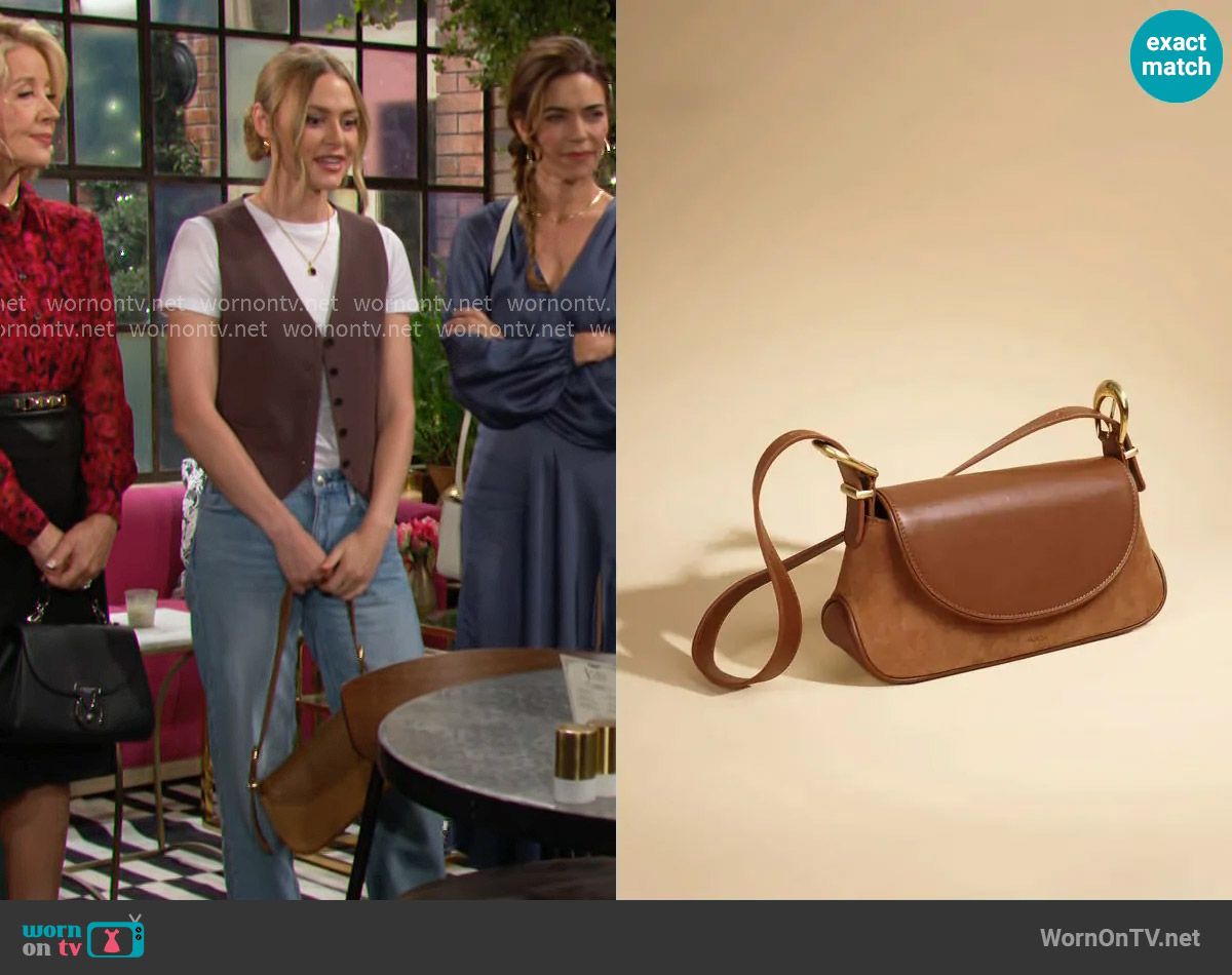 Sancia The Remi Bag worn by Claire Grace (Hayley Erin) on The Young and the Restless