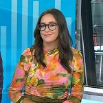 Savannah’s floral long sleeve top on Today