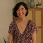 Laurel’s floral v-neck dress on The Summer I Turned Pretty